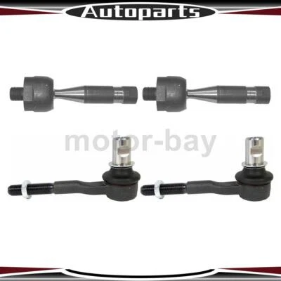 Extremo de barra de amarre de dirección interior exterior 4 piezas para Audi A8 Quattro Delphi 2003 Foto 1 de 3