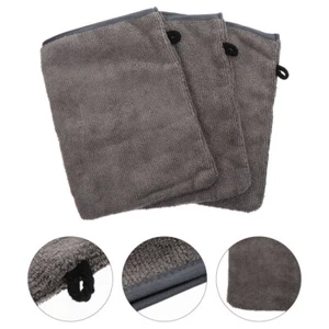 3 Stück Make-up Entfernung und Gesichtsreinigung Handschuhe Peeling Dusche Reise Miss - Bild 1 von 12