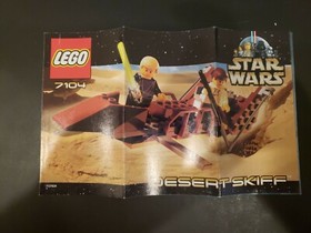 INSTRUCTION MANUAL For LEGO 7104 - Star Wars: Desert Skiff - INSTRUCTION MANUAL