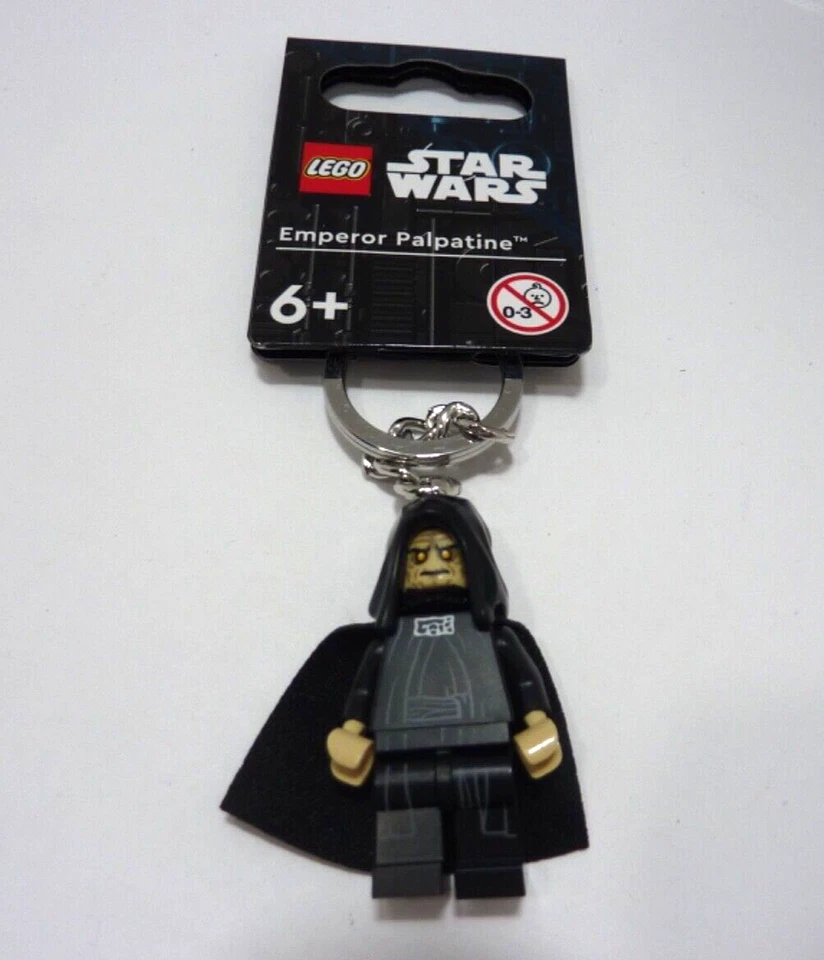 Lego Star Wars Key Chain 854289 Emperor Palpatine