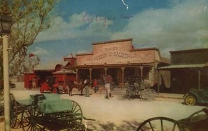 Postcard The Early West Lives Again In Last Frontier Village Las Vegas Nevada NV - Picture 1 of 2