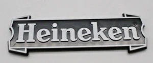 Viintage Heineken Beer Sign Plastic 6.5” Sold here sign Man Cave New old Stock - Picture 1 of 3