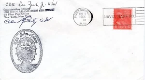 USS JOHN ADAMSSSBN 620,  PORTSMOUTH, NH  1964  FDC19149 - Picture 1 of 1