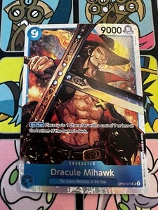 Dracule Mihawk OP01-070 English Super Rare PRB01 One Piece Card Game NM+ - Bild 1 von 2