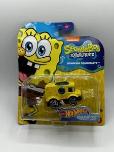 Hot Wheels Spongebob Squarepants diecast character car 1/6 NEW - Picture 1 of 2