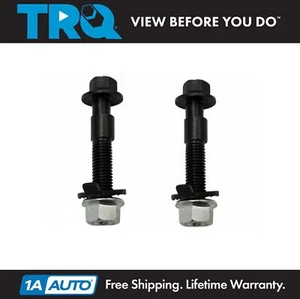 TRQ Suspension Camber Adjustment Bolt Kit LH Driver RH Passenger Side Pair - Picture 1 of 3