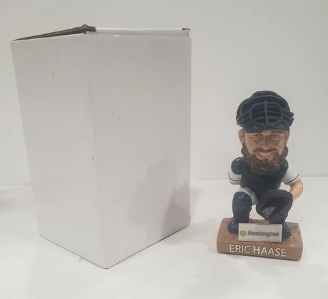 Eric Haase Columbus Clippers MILB SGA Bobblehead Bobble Head Cover