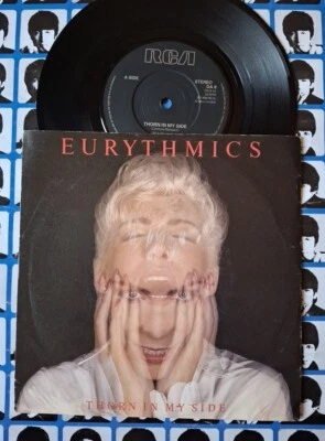 Eurythmics Thorn In My Side UK 1986 PS 7" Vinyl 45 - Image 1 of 4