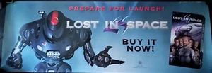 LOST IN SPACE (1998) Original Video Movie Poster - 13.5x39.5 - S/S - ROLLED - Picture 1 of 1