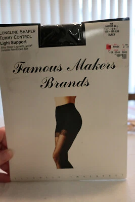 NUEVAS MEDIAS PANTIMEDIAS MODELADORAS NEGRAS BURLINGTON, estilo 88, talla mediana/alta Foto 1 de 4