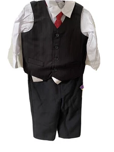 4PC Vest Set For Boys, Back To School, Cute School Uniforms, Brand New - Picture 1 of 3