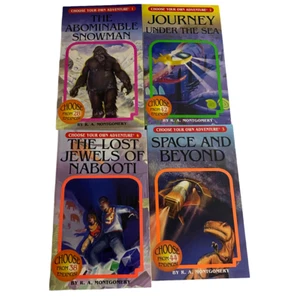 Choose Your Own Adventure 4-Book Set, Volume 1: The Abominable Snowman/Journey U - Picture 1 of 5