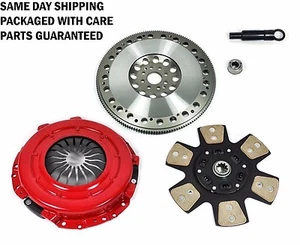 AF STAGE 3 CLUTCH KIT+FORGED STEEL FLYWHEEL 2007-2014 FORD SHELBY 5.4L 5.8L - Foto 1 di 1