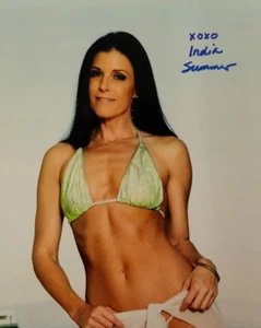 INDIA SUMMER signed 8x10 PHOTO w/ PROOF! LOT O - Picture 1 of 1