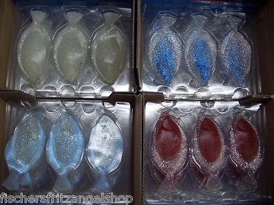 Original Flunder Plattfisch 11,5cm 11g  Angeln Kunstköder Meeresköder Gummifisch - Bild 1 von 4