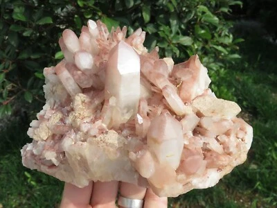 Minéraux *** GRAND QUARTZ HÉMATITE ROUGE Madagascar - Photo 1/3