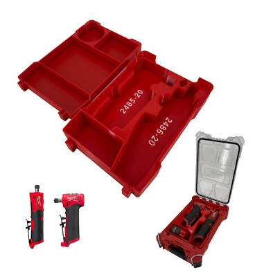 Milwaukee Packout Compact Compatible M12 Die Grinder Tool Tray Insert - Image 1 of 4