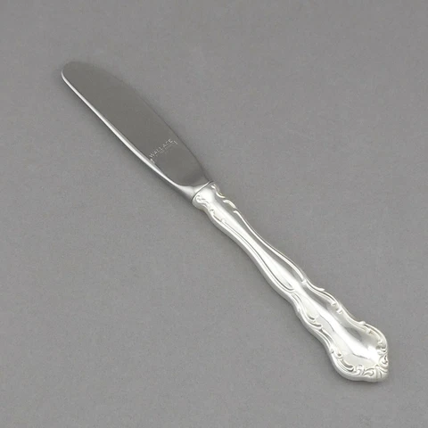 1 Wallace My Love Sterling Silver Butter Spreader Knife Vintage Estate Flatware Cover