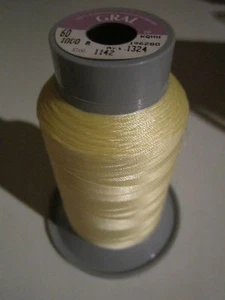 (0,01 € / 1m )   1000 m Pekirgarn Gral stärke 60 für Leder Polster usw  (PG12 - Picture 1 of 1