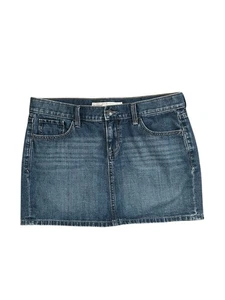 Y2K Blue Denim Mini Skirt Old Navy 8  - Picture 1 of 6