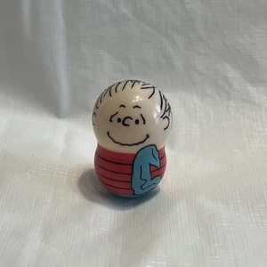 Linus Snoopy Bandai Coo'nuts Figur Spielzeug Balance Wackelig Roly Poly Japan - Bild 1 von 6