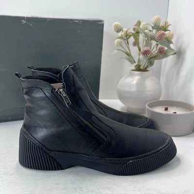 Spring Step Kelko Leather Ankle Boots Black 20378-2312 Women 9.5/EU 41 NWB - Image 1 of 4