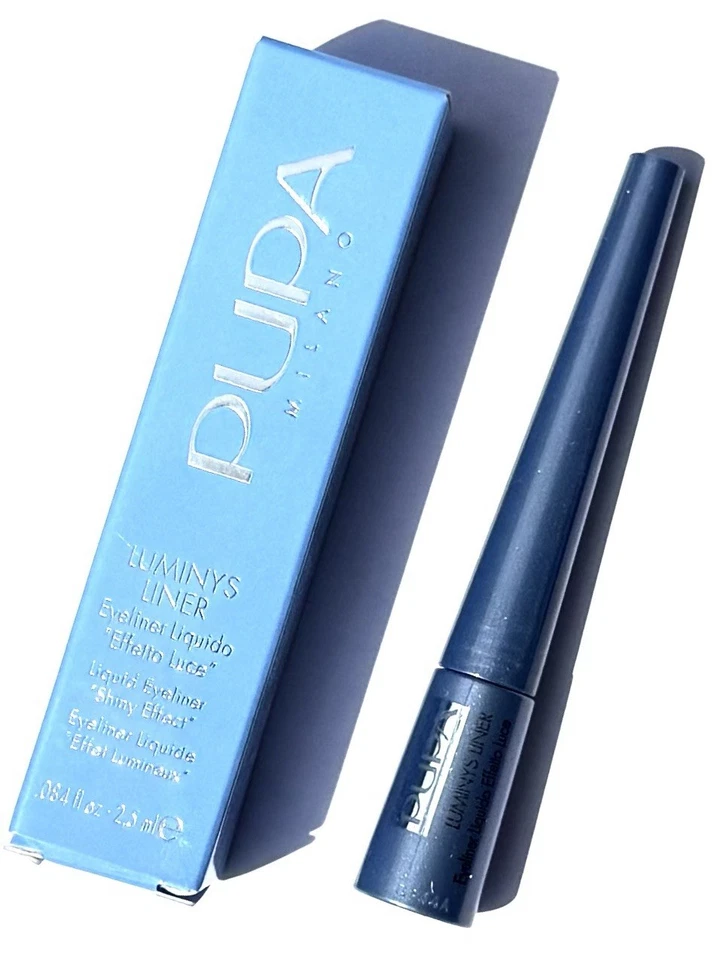 PUPA Milano Luminys Liner Liquid Eyeliner Shiny Effect No. 01 Light Blue 2,5ml - Bild 1 von 2