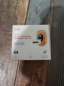 Oxímetro de pulso pediátrico y adulto GPD Health mide los niveles de oxígeno y el pulso - Imagen 1 de 3