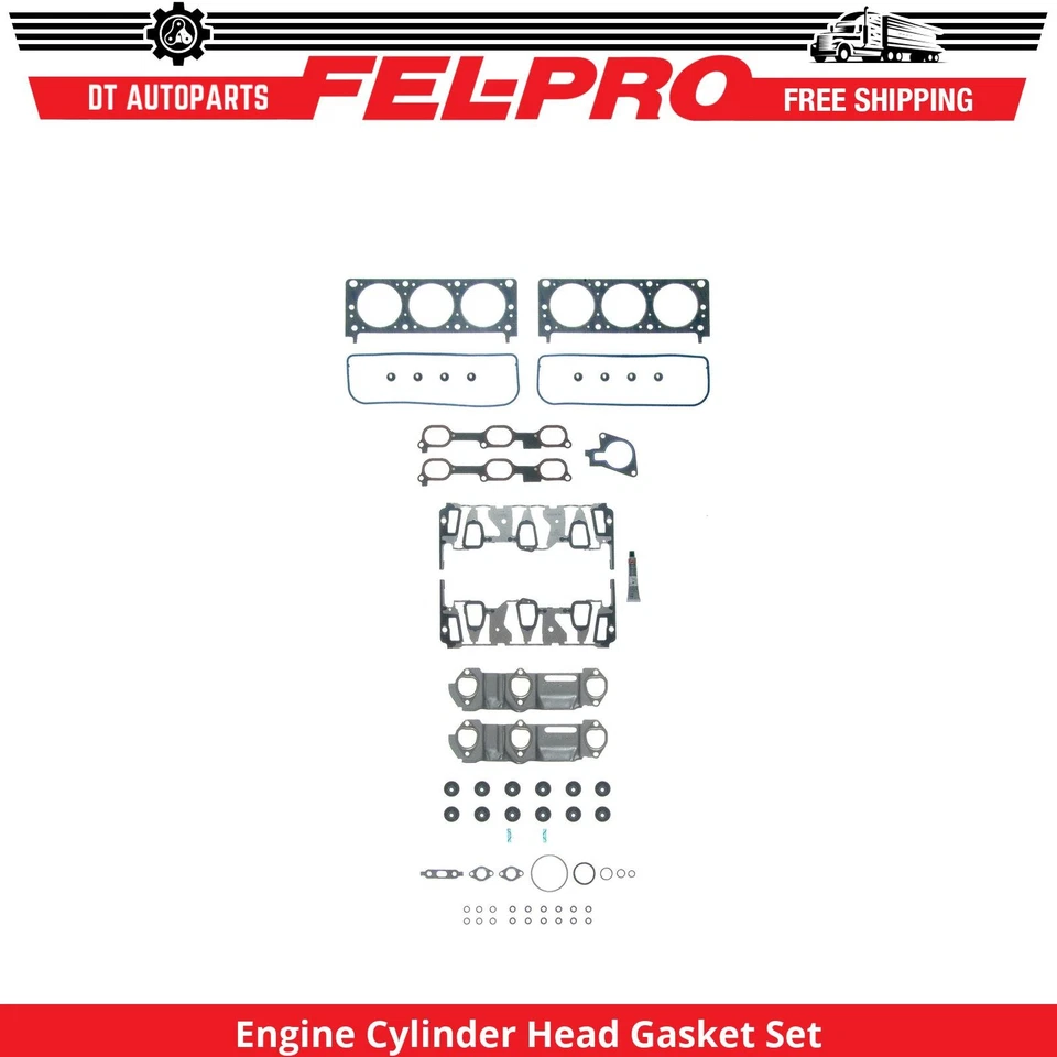 For 2000-2003 Chevrolet Monte Carlo 3.4L V6 Eng Cylinder Head Gasket Set Fel-Pro - Image 1 of 1