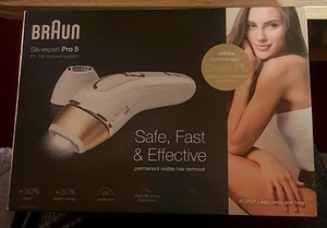 Braun Silk·Expert Pro 5 PL5137 IPL Haarentfernungsgerät - Weiß/Gold - Bild 1 von 4