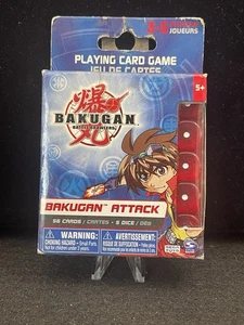 Bakugan Battle Brawlers Attack Playing Card & Dice Game Set 2008 - Picture 1 of 4