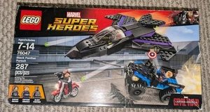  Lego Set 76047 Black Panther Pursuit Sealed New Marvel Avengers Retired - Picture 1 of 4