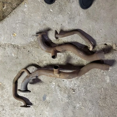 Chrysler 300F y 300G 413 1960-61 2 X 4BBL tubos de escape H con tubos de descarga Foto 1 de 4