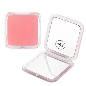 15x Magnifying Compact Mirror for Purses and Travel - Handheld 2 Sided 15x/1x... - Picture 1 of 7