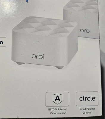 Netgear Orbi Whole Home Dual Band Wi-Fi System 3000 Sq Ft 1.2Gbps - Image 1 of 4
