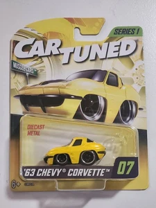 Car Tuned Series 1 Yellow ‘63 Chevy Corvette - Picture 1 of 2