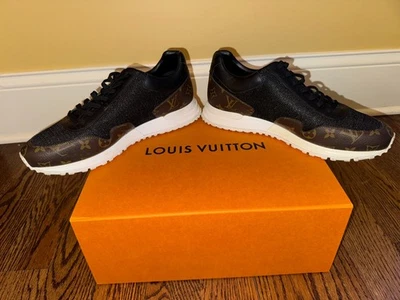 Louis Vuitton Men's Run Away Sneaker, LV Size 10, US Size 11 w/ box and dust bag - Image 1 of 4