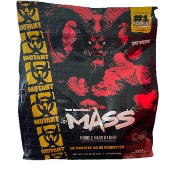 MUTANT MASS® 5LBS The Original Muscle Mass Gainer High Protein Drink Mix - Image 1 of 2