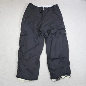 Pantalones de nieve WeSC para hombre grandes negros aislados Alvar carga snowboard participante GII-XT - Imagen 1 de 19