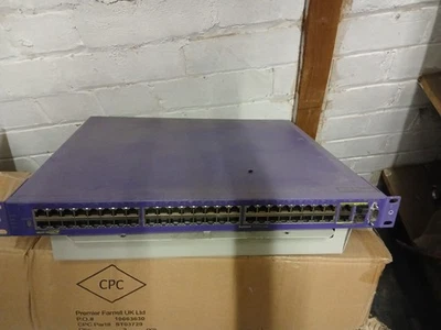 15107 EXTREME NETWORKS SUMMIT X250E-24P 24-PORT 1GB ETHERNET SWITCH - Image 1 of 4