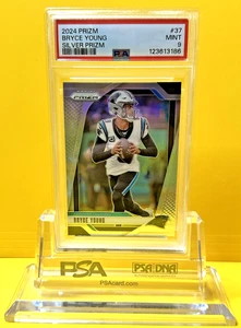 Bryce Young PSA 9! #37 Silver Prizm - 2024 Panini Prizm - Imagen 1 de 2