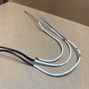 Schaltgehäuse-Set Nokon weiß und schwarz vorne und hinten - Bild 1 von 4