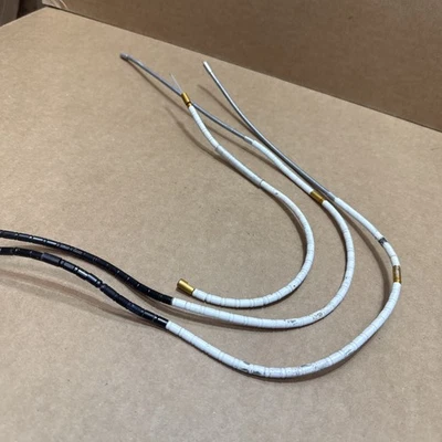 Conjunto de carcaça de câmbio dianteiro e traseiro Nokon branco e preto - Imagem 1 de 4