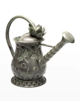 Mackenzie Childs Lily Pond Watering Can - New - Imagem 1 de 2