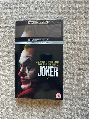 Joker (2019) - 4K UHD Blu-Ray CARDBOARD SLIP & STILL SEALED - Image 1 of 2