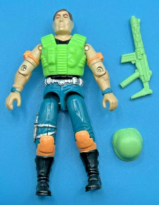 Vintage G.I. Joe Rapid Fire (V1) 1990 Action Figure 100% Complete Hasbro ARAH - Image 1 of 4
