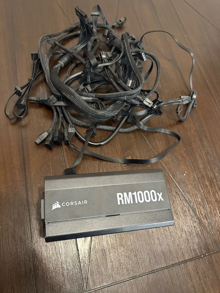 Corsair RM1000x 1000 Watt Power Supply PSU - Image 1 of 2