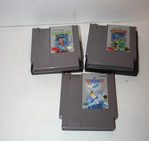 Vintage Nintendo Castlevania / Simons Quest / Top Gun Videospiele LOT # 9 - Bild 1 von 10