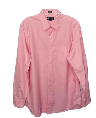 Men’s J. Crew Haberdashery Wrinkle Free 80’s 2-Ply Button Up Shirt •L (16-16.5) - Image 1 of 4