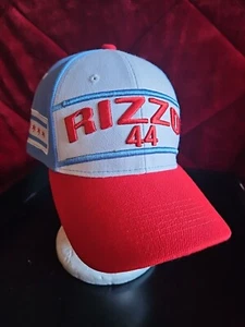 CHICAGO CUBS BASEBALL Anthony Rizzo #44 HAT CAP Chicago Flag - Picture 1 of 6